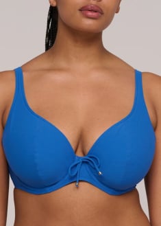 Haut de bikini rembourr dcollet plongeant 