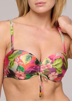 Haut de bikini bandeau rembourr 