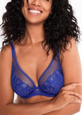 Soutien-gorge  armatures embotant bonnets profonds 