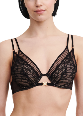 Soutien-gorge Plongeant  Armatures avec Renfort Mousse 