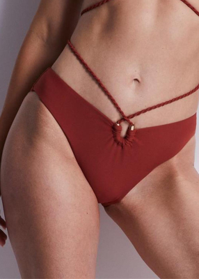 Bas de bikini culotte haute 