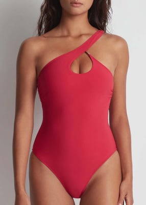 Maillot de bain 1 pice asymtrique 