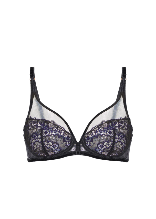 Soutien-gorge avec armature dcollet plongeant Simone Prle