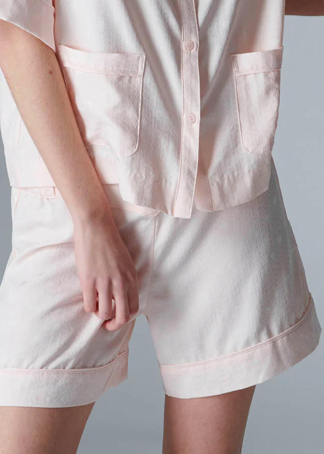 Short de nuit Simone Prle Rose Pop