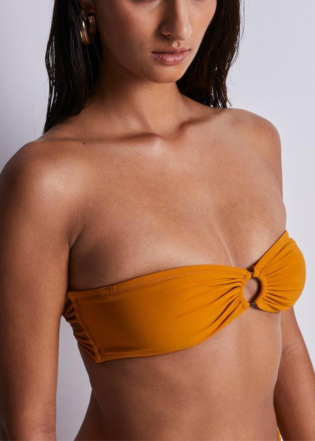 Soutien-gorge bandeau Maillots de Bain Aubade  Saffron