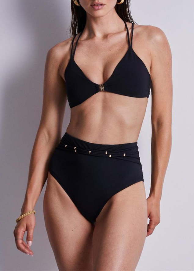 Haut de bikini triangle ouverture frontale Maillots de Bain Aubade 