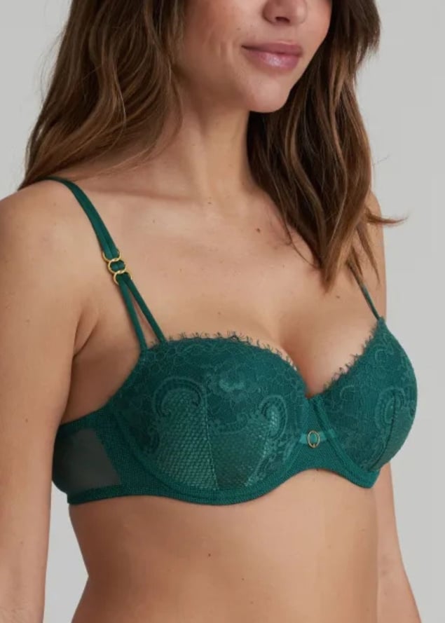 Soutien-gorge balconnet rembourr Marie-Jo