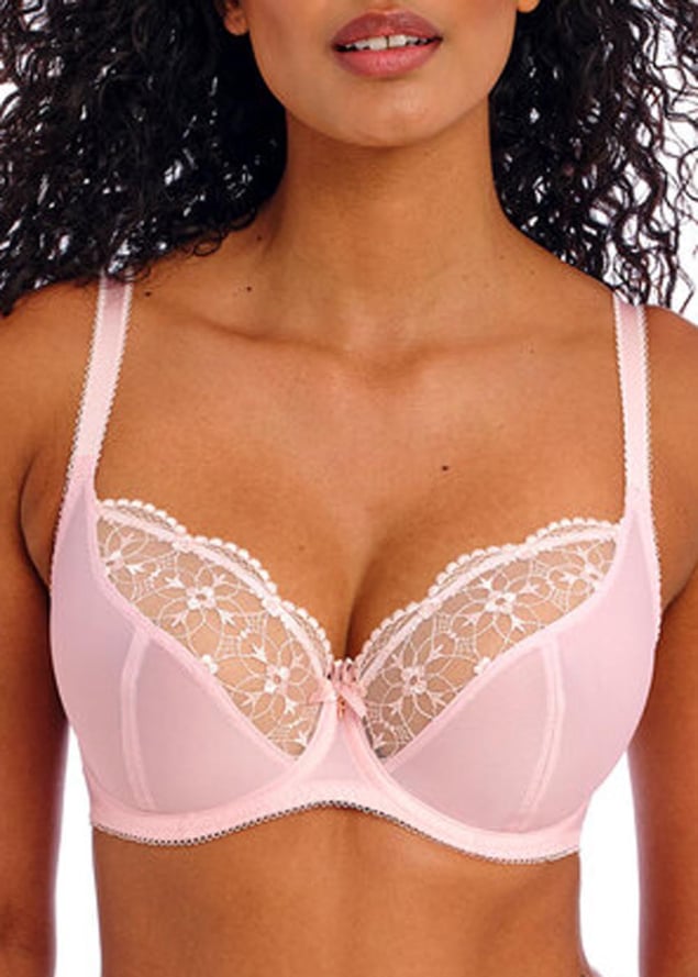 Soutien-gorge plunge  armatures Freya Pink Champagne