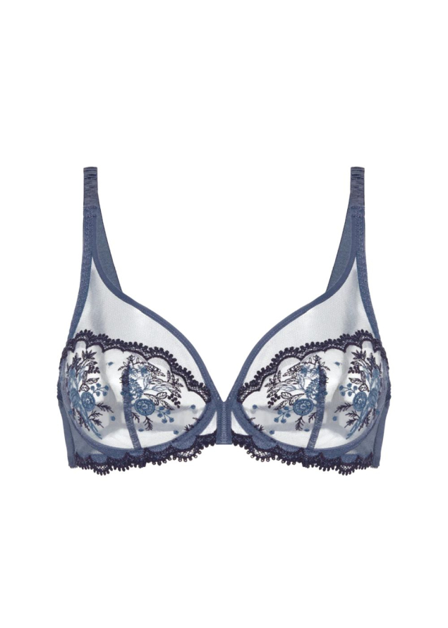 Soutien-gorge avec armature dcollet plongeant Simone Prle