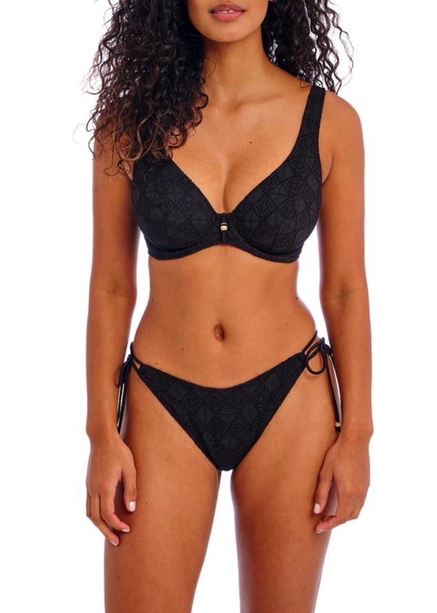 Bas de Bikin Slip Echanch  Nouettes Maillots de Bain Freya  Black