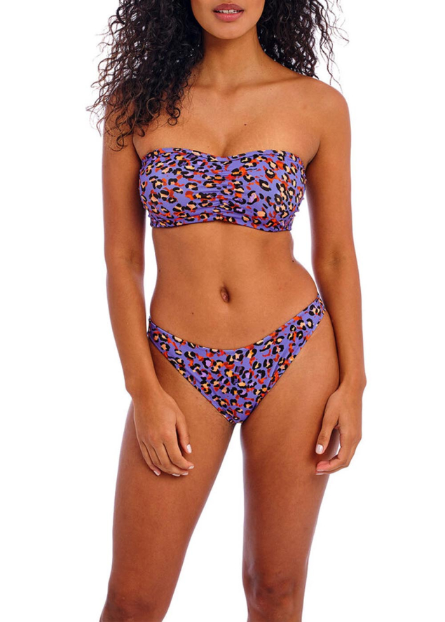 Haut de bikini bandeau  armatures Maillots de Bain Freya  Lopard