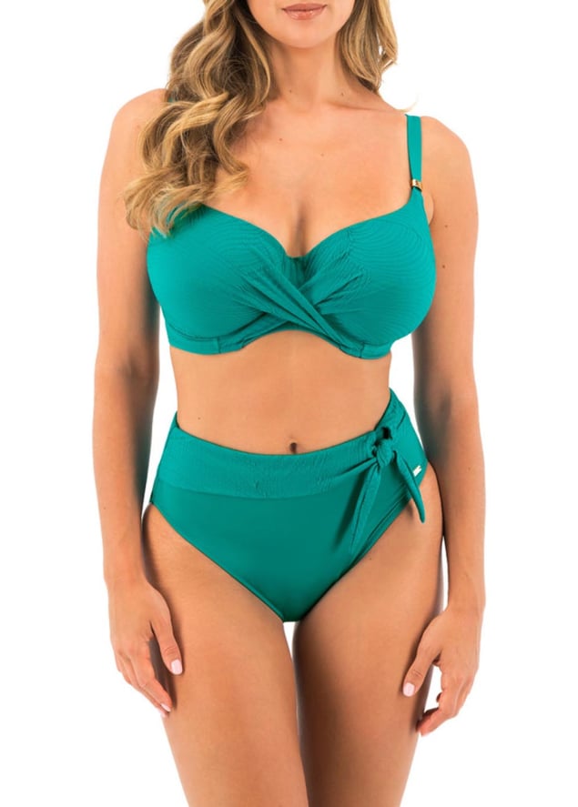 Bikini slip taille haute   Maillots de Bain Fantasie  Bright Jade