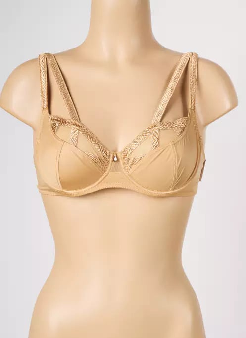 Soutien-gorge Armatures Embotant Louisa Bracq camel