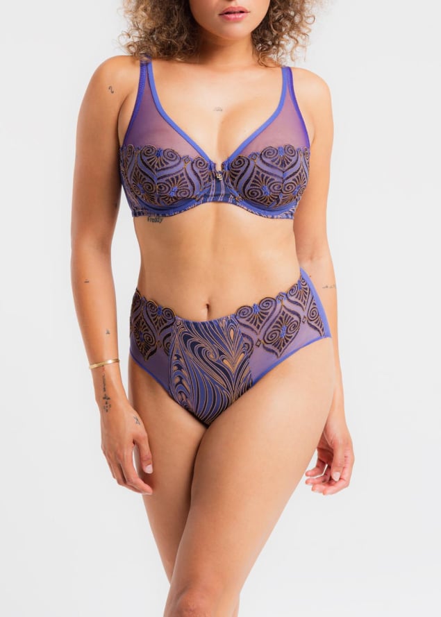 Culotte Louisa Bracq Bleu Solitaire