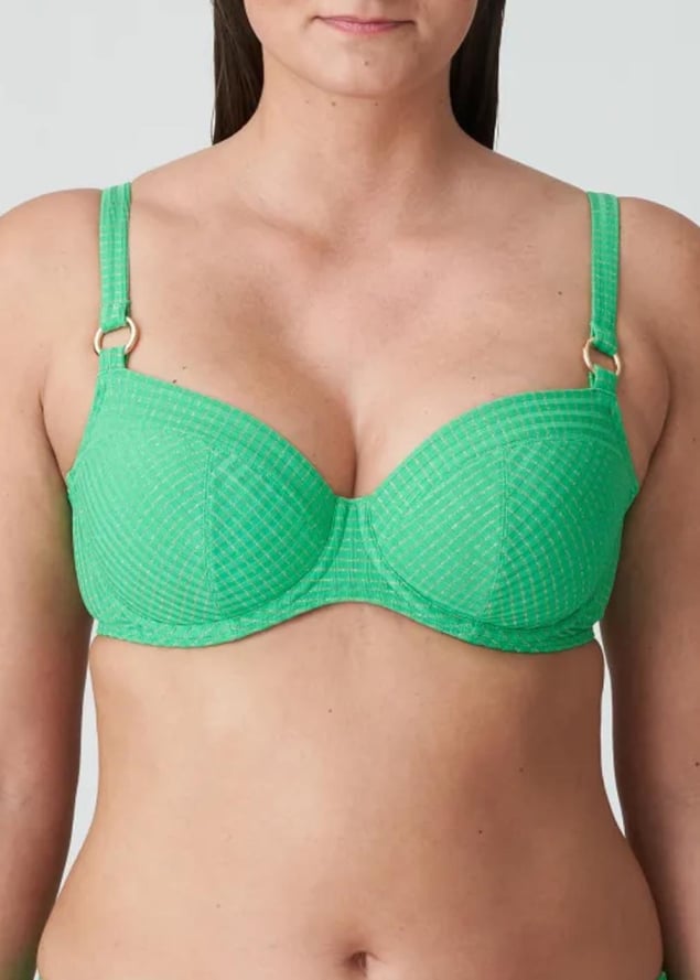 Haut De Bikini Embotant Maillots de Bain Prima Donna Swim Lush Green