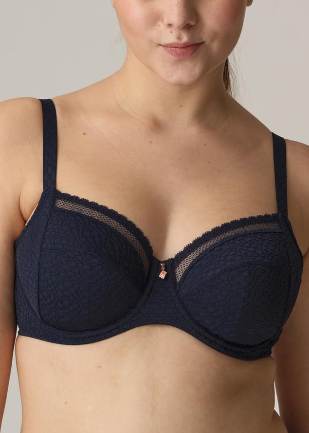 Soutien-gorge Emboitant  Armatures Twist de Prima Donna Majestic Blue