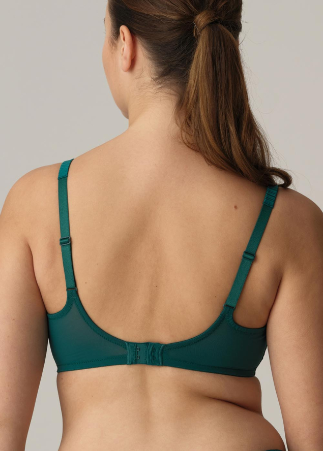 Soutien-gorge rembourr forme coeur Twist de Prima Donna Jasper Green