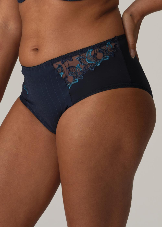 Slip Taille Haute Prima Donna Velvet Blue