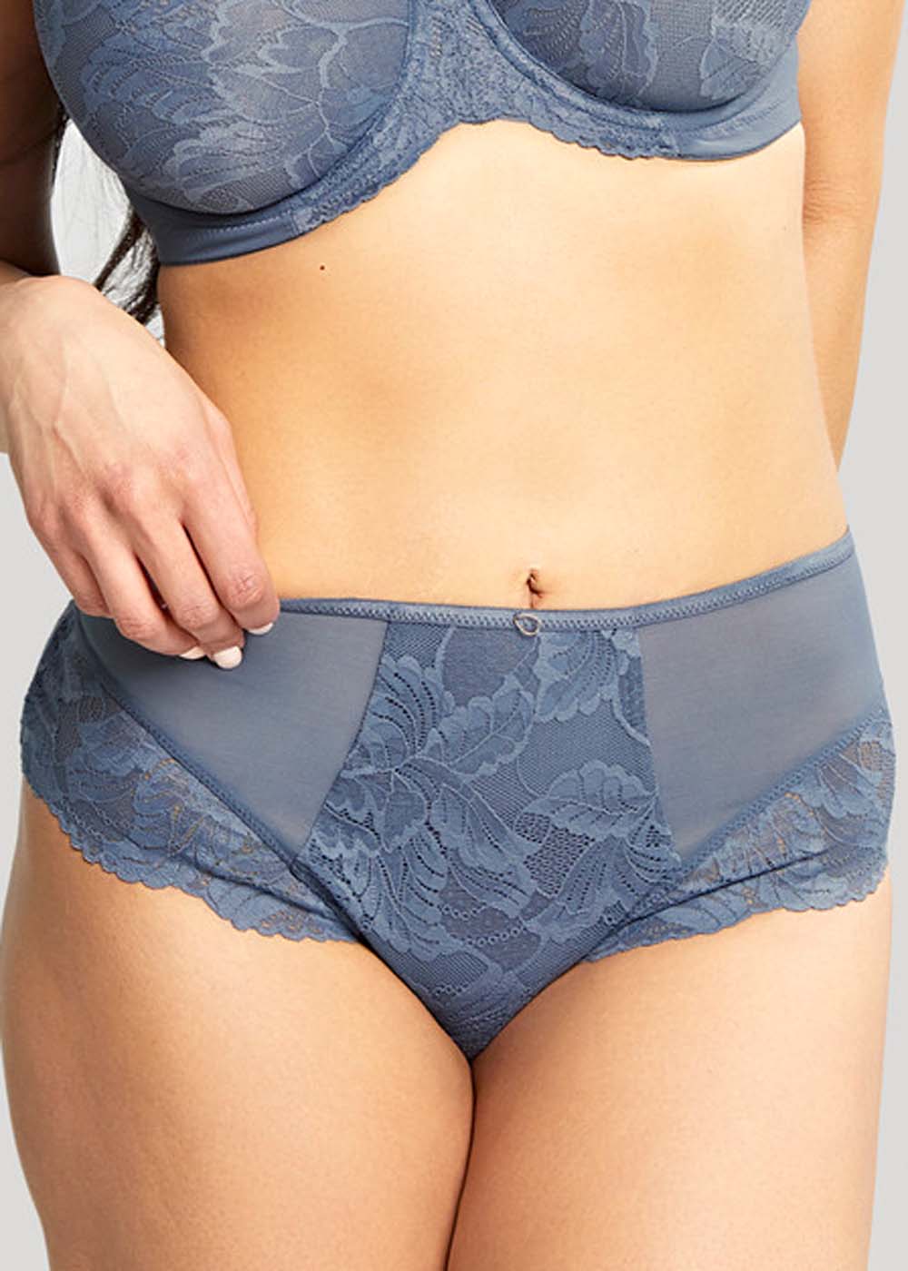 Culotte Haute Panache Steel Blue