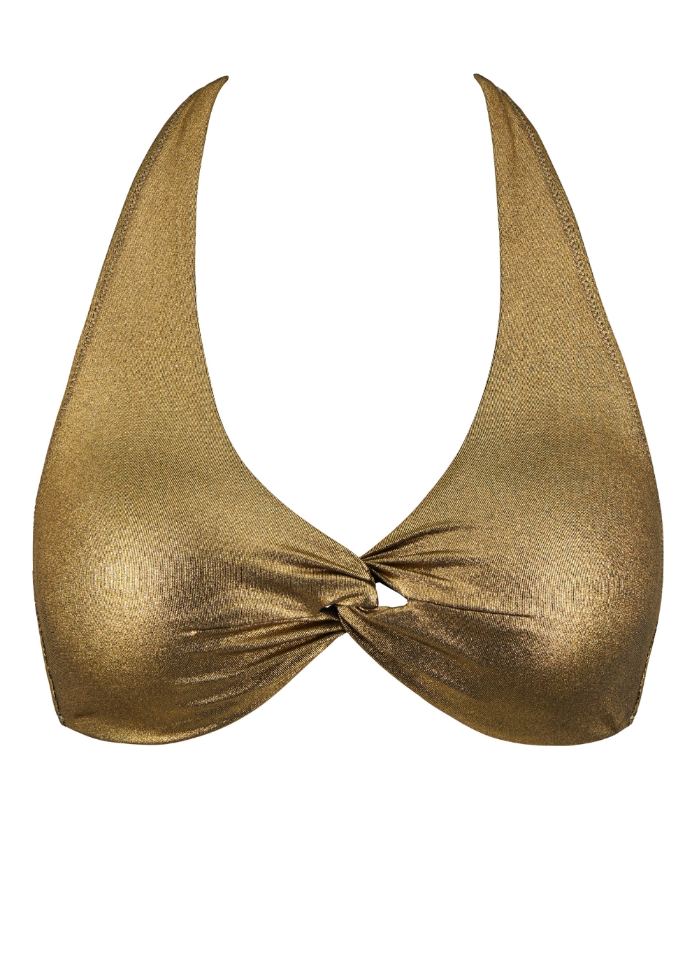 Haut de Bikini triangle Maillots de Bain Aubade  Antique Gold