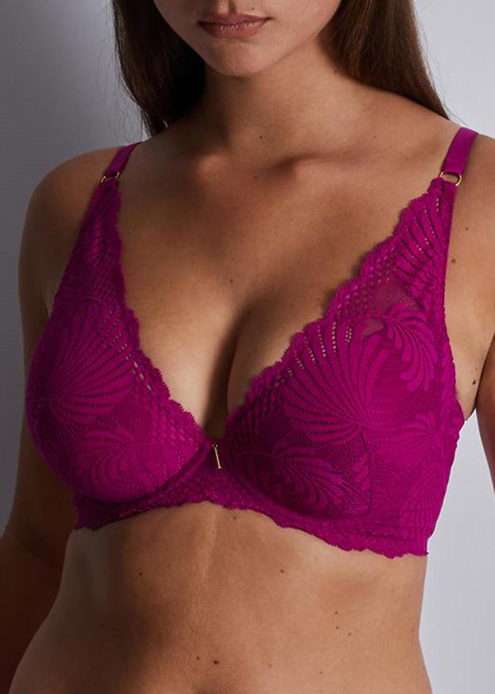 Soutien-gorge foulard  armatures Aubade Radiant Pink