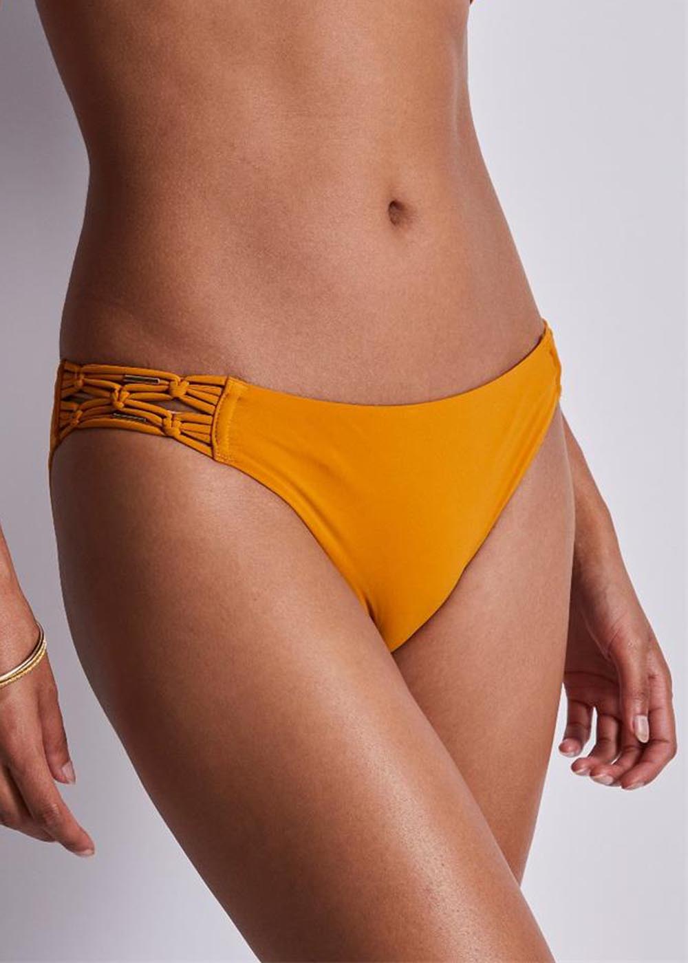 Bas de bikini slip brsilien Maillots de Bain Aubade  Saffron