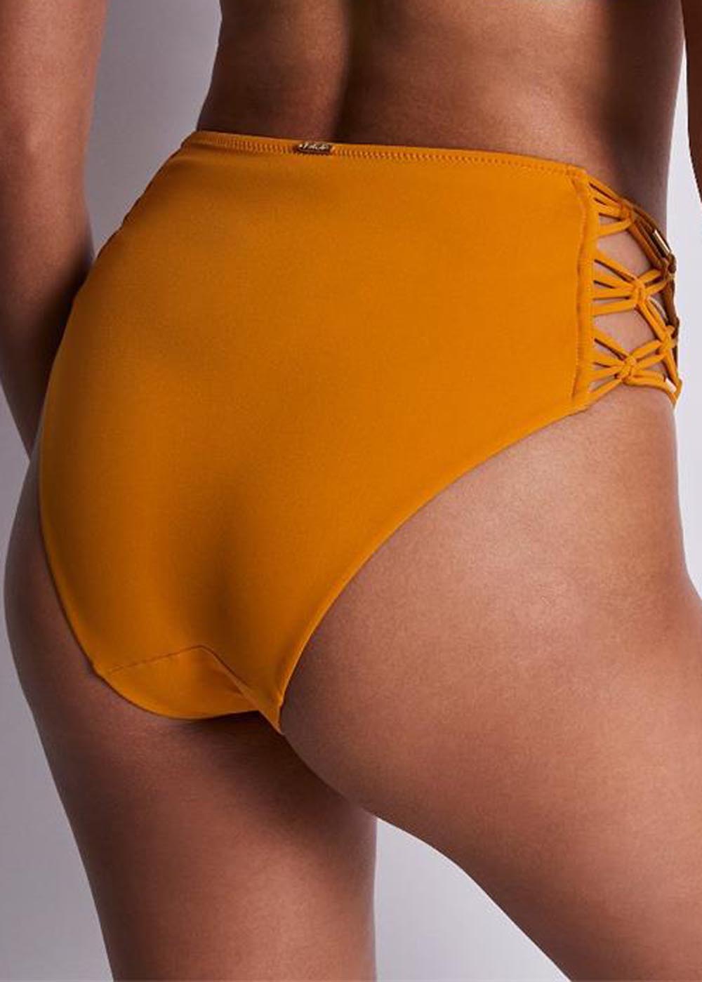 Bas de bikini culotte haute Maillots de Bain Aubade  Saffron