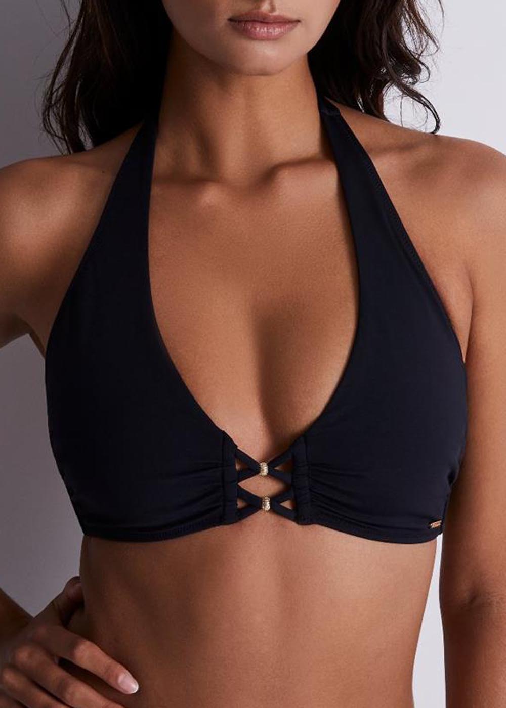 Haut de bikini triangle Maillots de Bain Aubade  Noir