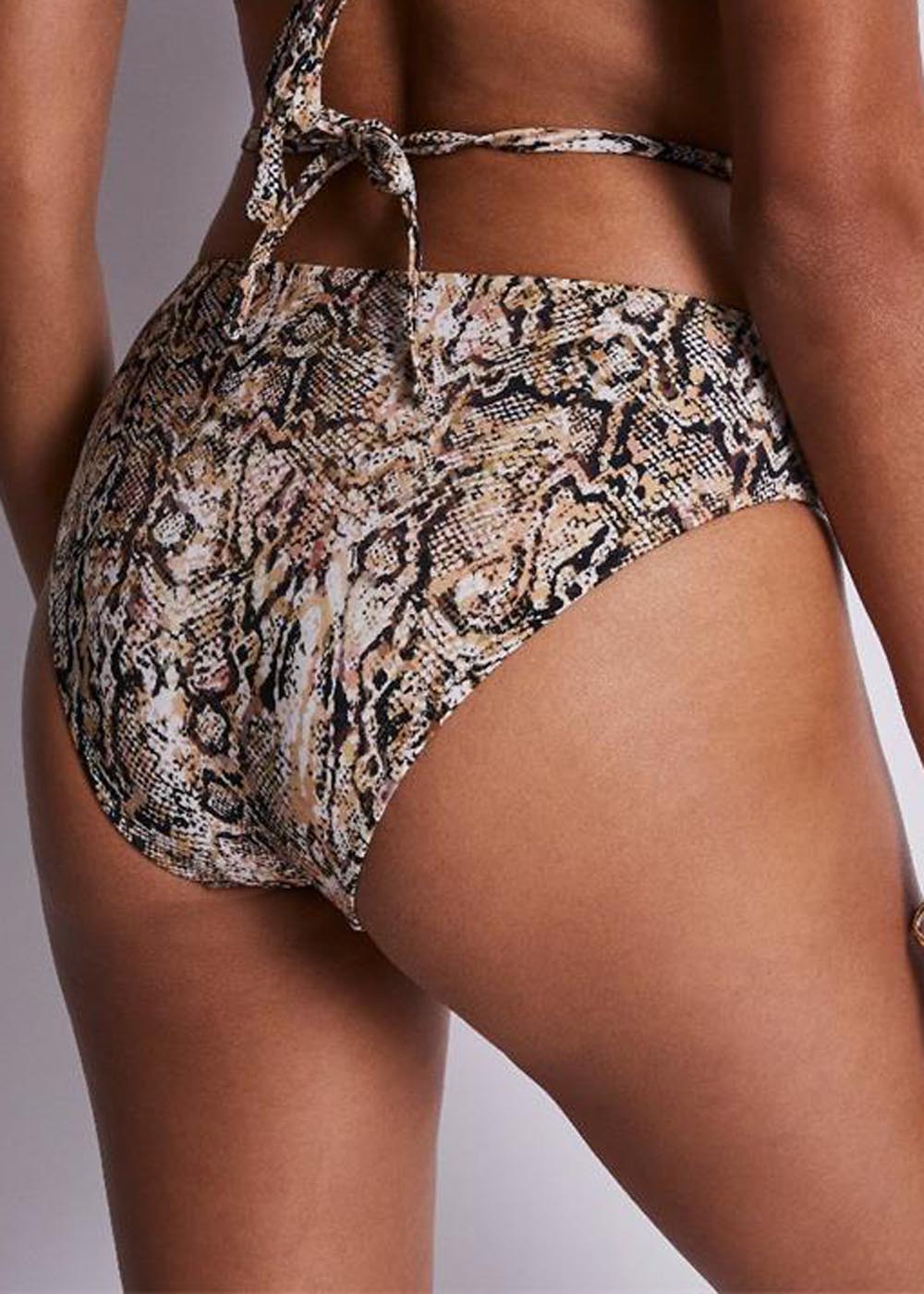 Bas de bikini culotte haute Maillots de Bain Aubade  Serpent