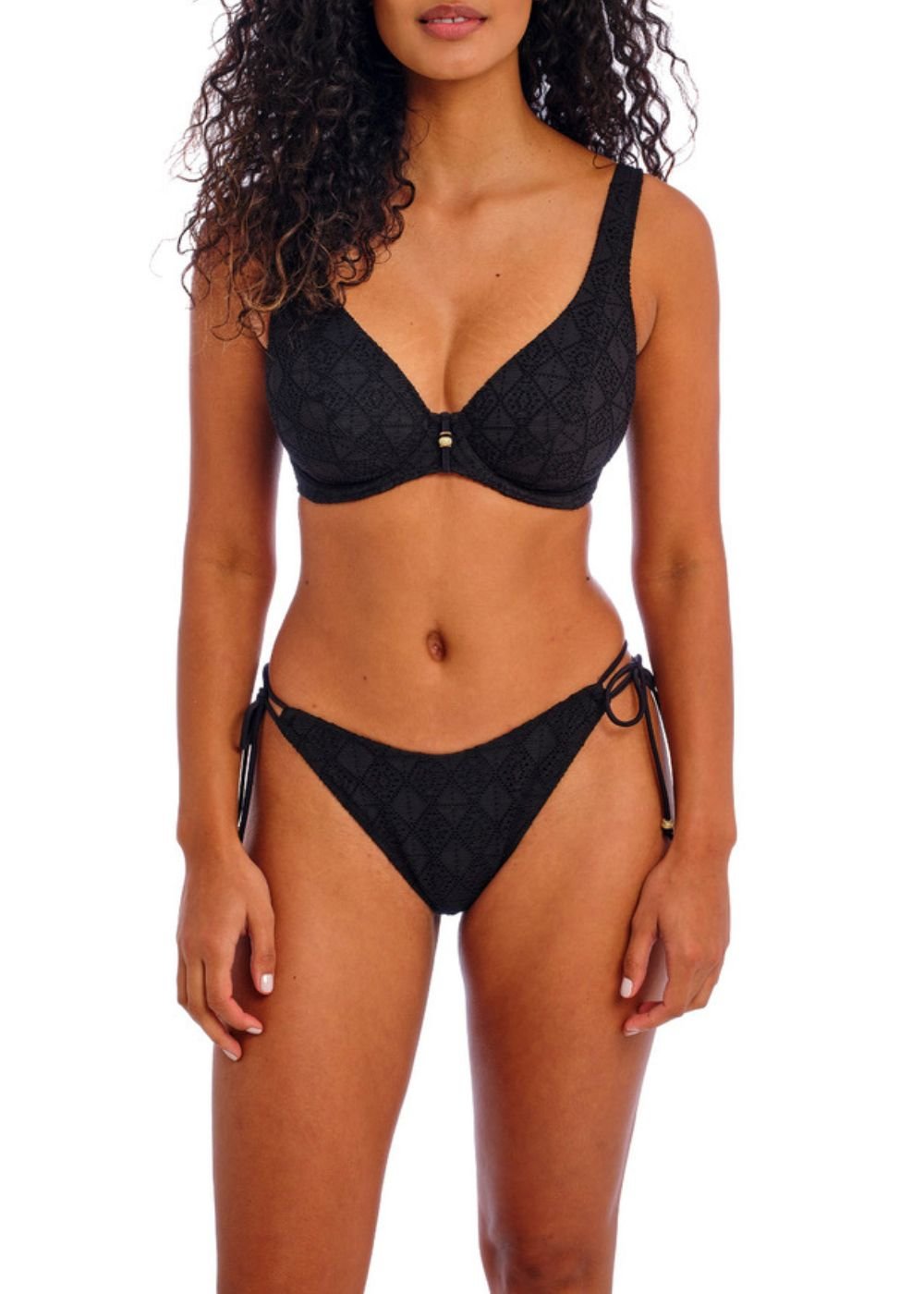 Haut de Bikini Apex Foulard  Armatures Maillots de Bain Freya  Black