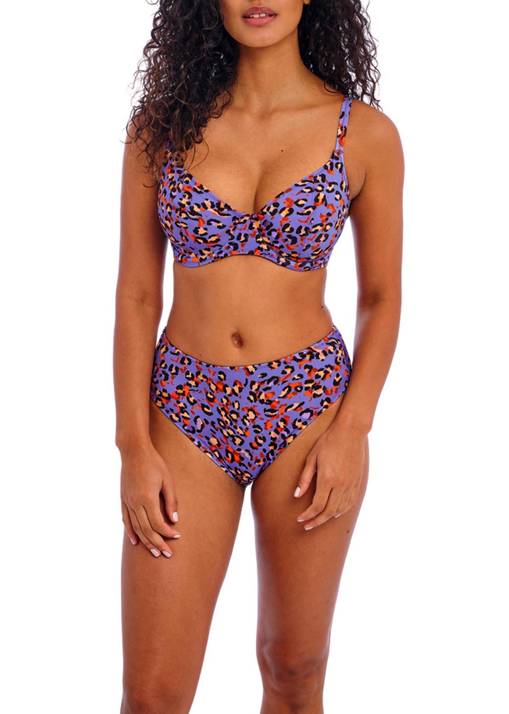 Haut de bikini plunge  armatures Maillots de Bain Freya  Lopard