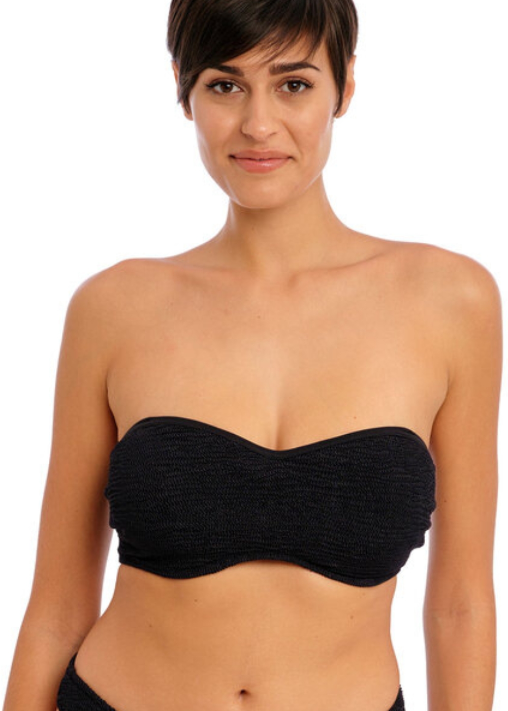 Haut de Bikini Bandeau  Armatures Maillots de Bain Freya  Black