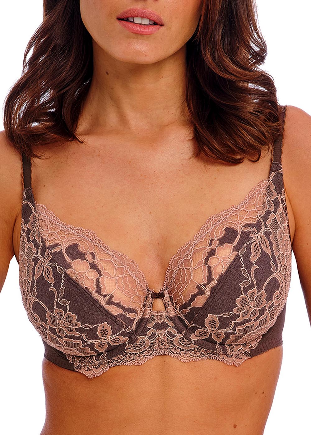 Soutien-gorge Classique  Armatures  Wacoal Chocolate/burlwood