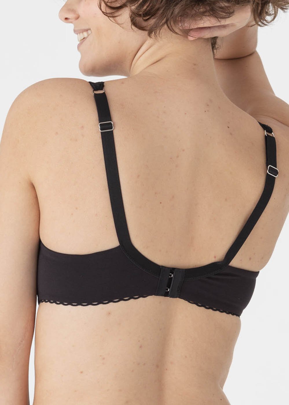 Soutien-gorge Emboitant avec Armatures noir, outremer