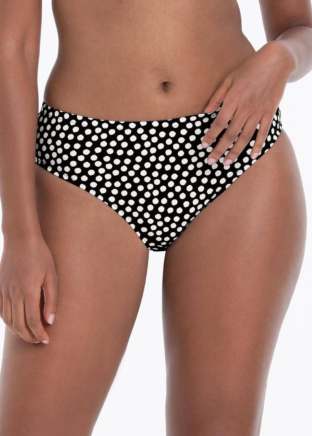 Bas de bikini  Maillots de Bain Rosa Faia Anita Noir Blanc