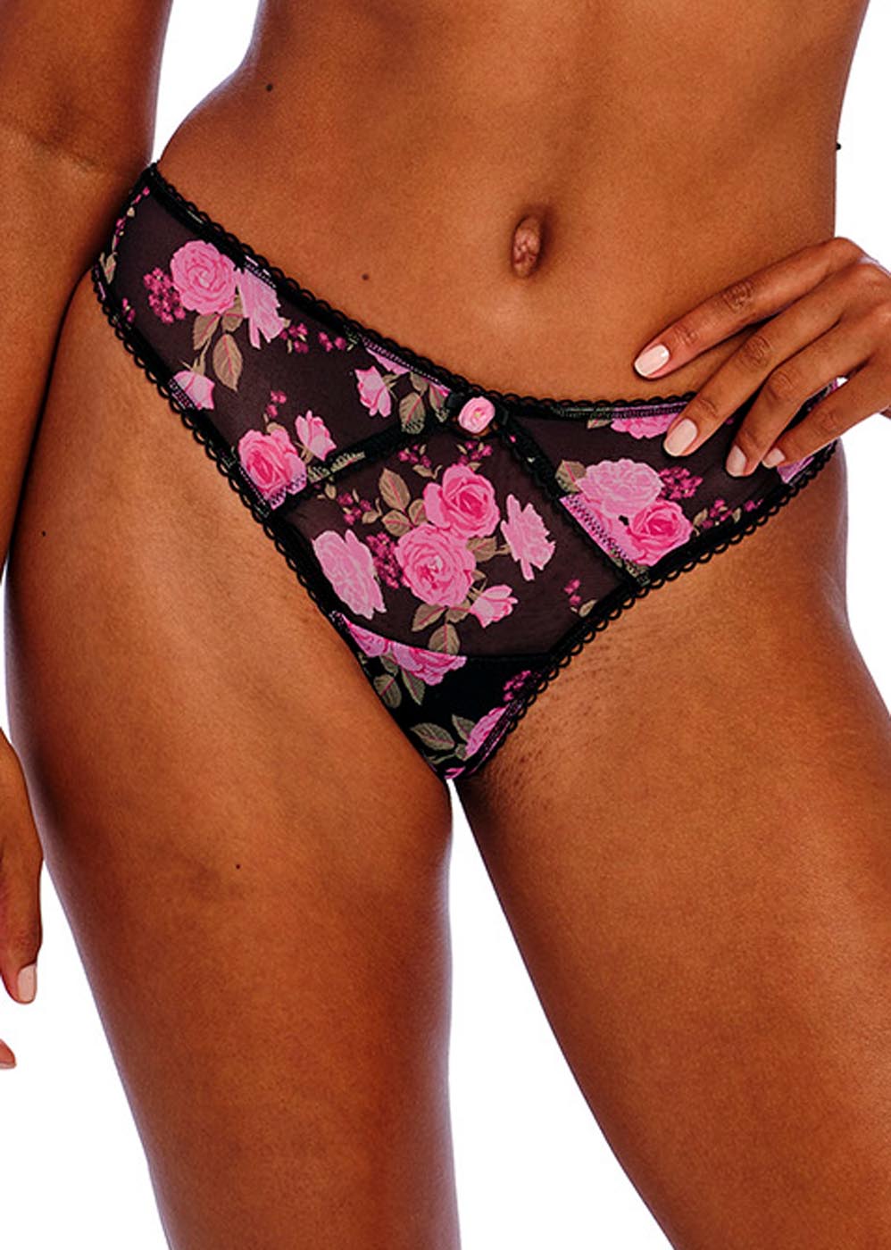 Slip Freya Black Rose