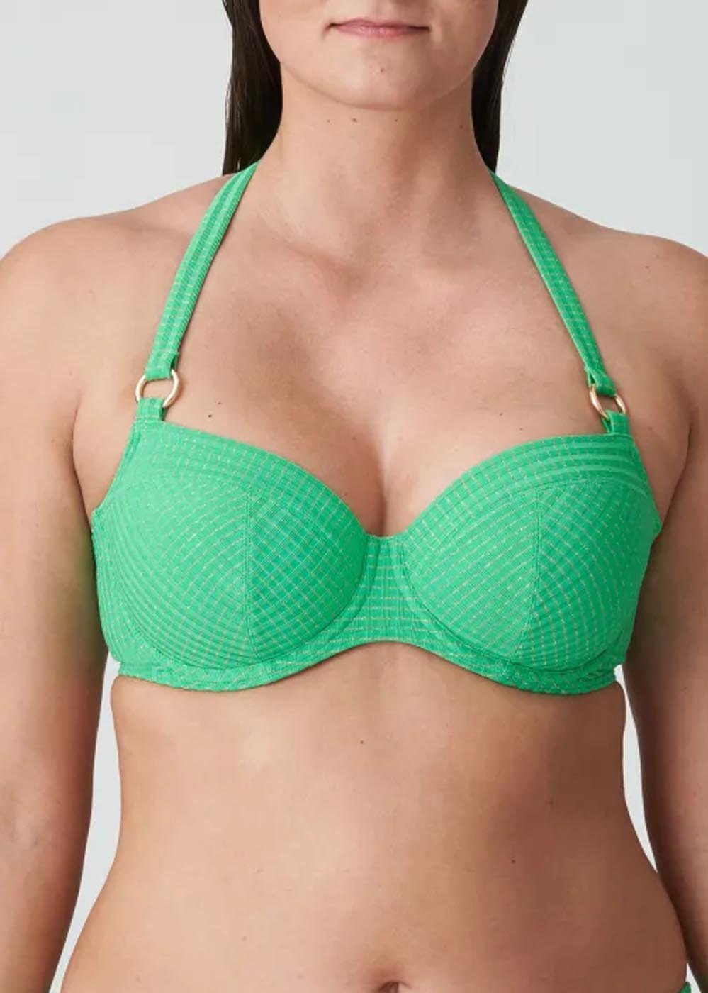 Haut De Bikini Embotant Maillots de Bain Prima Donna Swim Lush Green