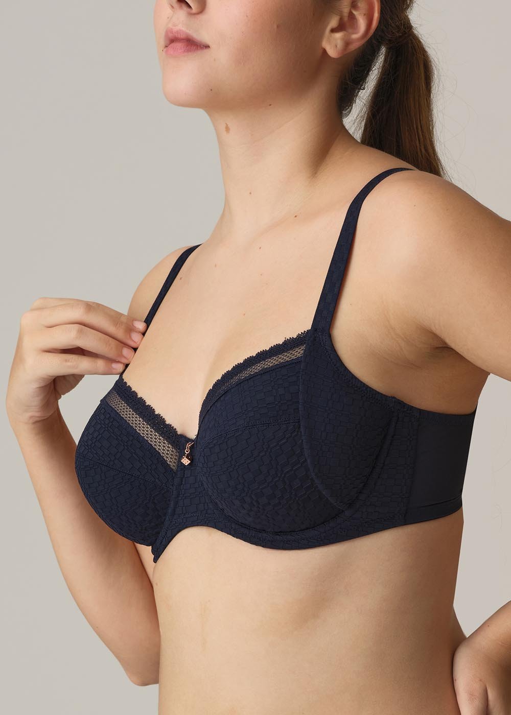 Soutien-gorge Emboitant  Armatures Twist de Prima Donna Majestic Blue