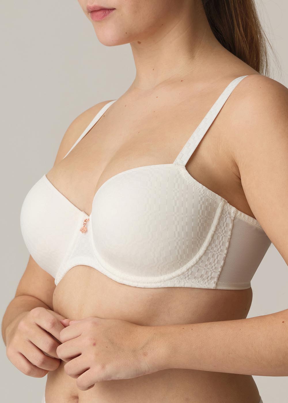 Soutien-gorge balconnet rembourr Twist de Prima Donna Naturel